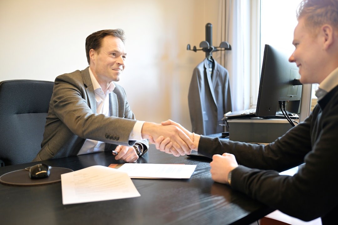 successful business handshake