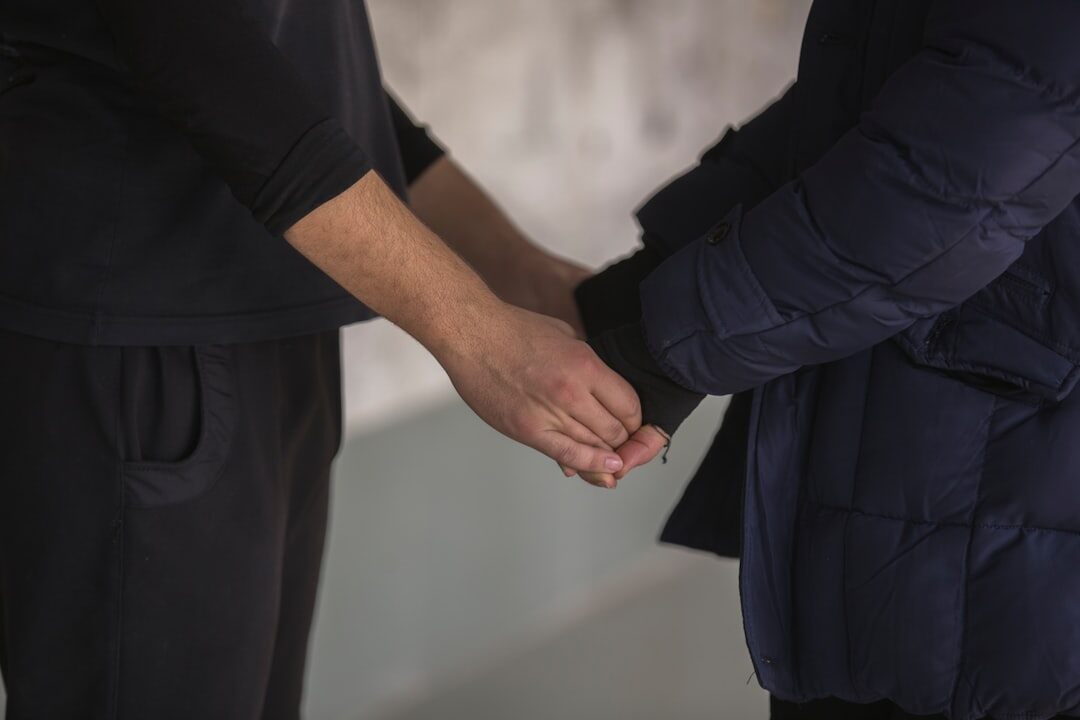 business handshake close up