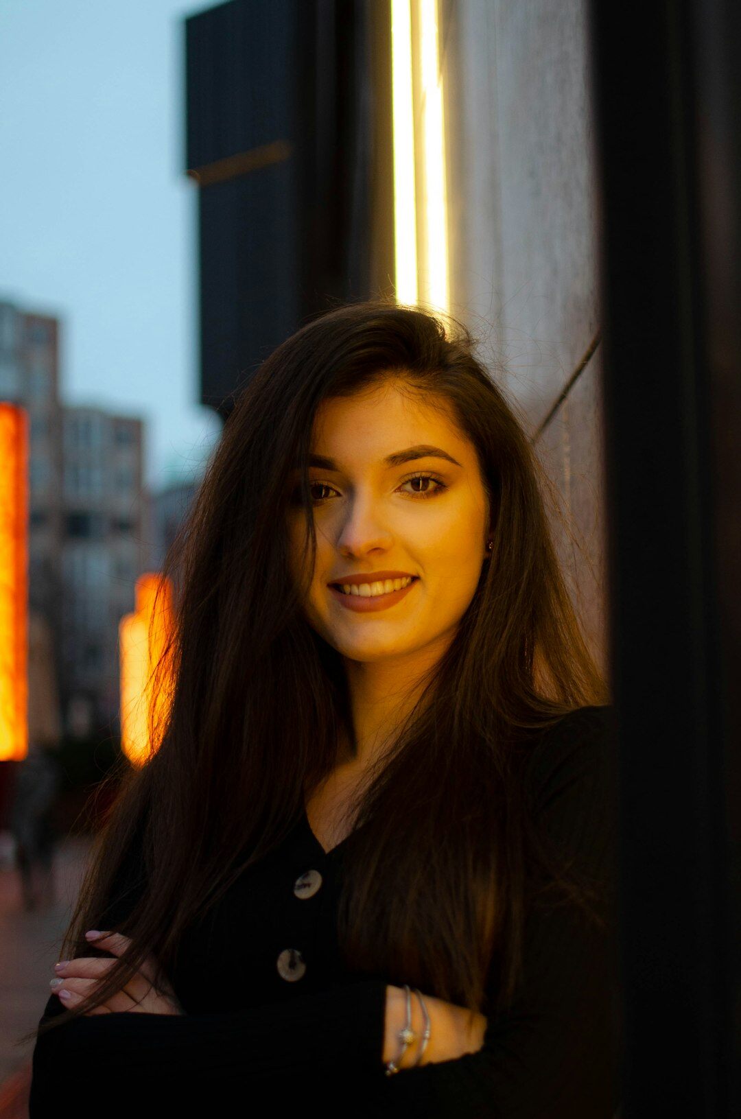 Portrait of a Czech businesswoman smiling